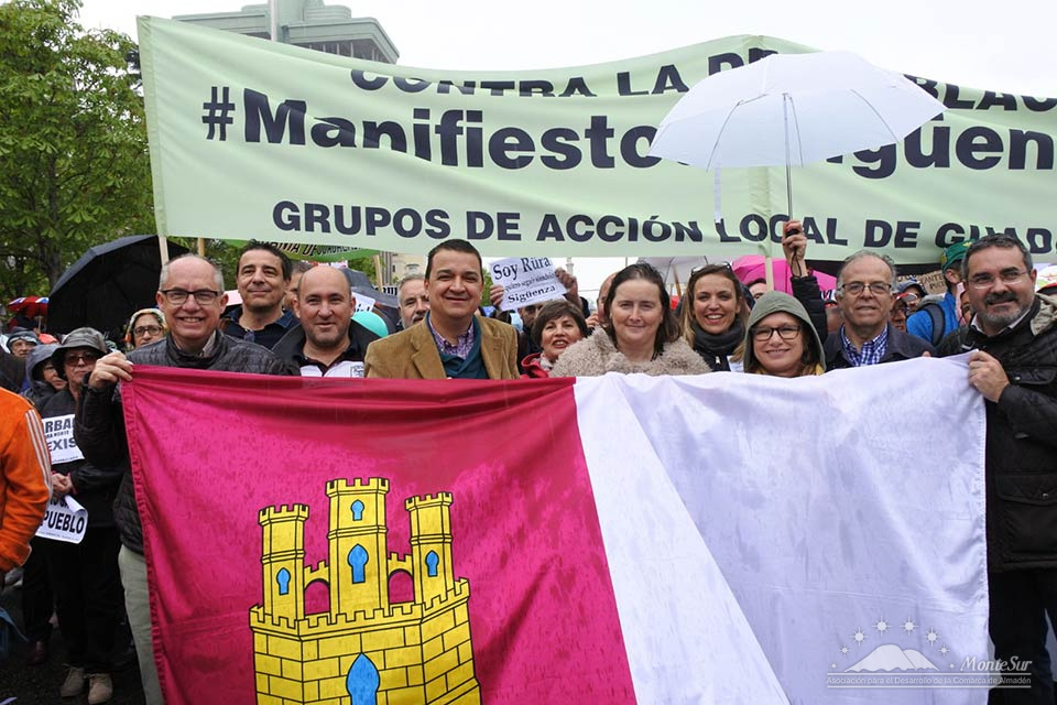RECAMDER se sumó a la manifestación de la 'España vaciada'