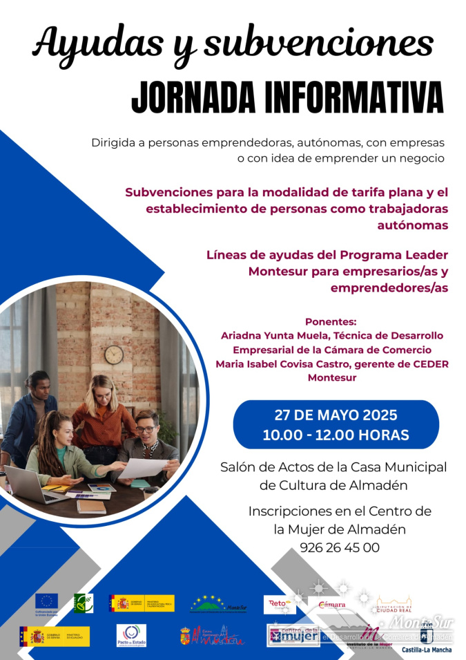 Jornada Informativa sobre Ayudas y Subvenciones