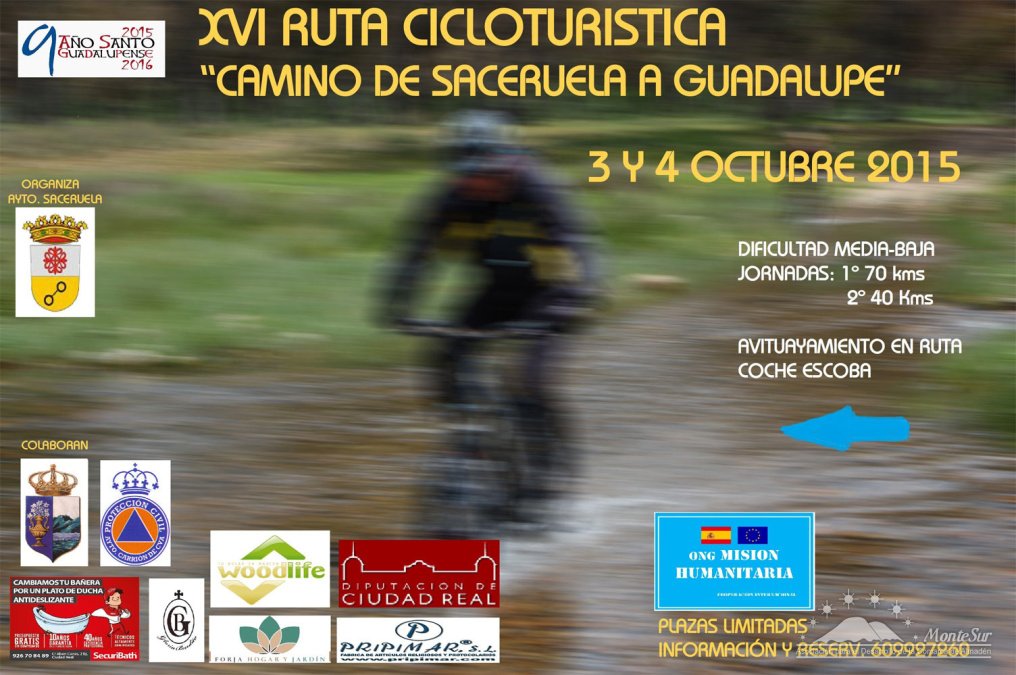 XVI Ruta Cicloturística 'Camino de Saceruela a Guadalupe'