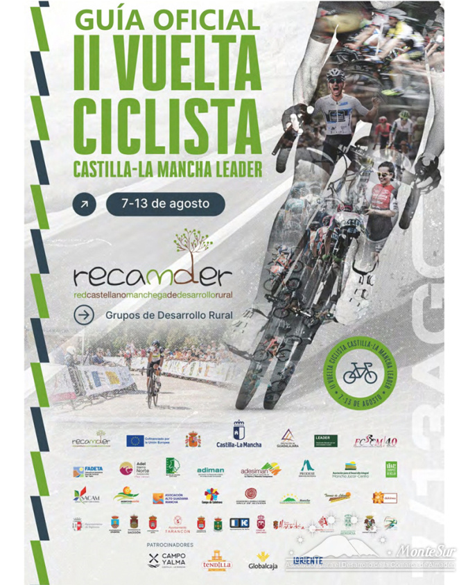 MonteSur impulsa la promoción turística de la comarca de Almadén en la II Vuelta Ciclista a Castilla-La Mancha